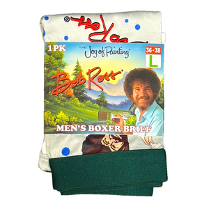 Mens Bob Ross Licensed Boxer Briefs - Size Large - NWT